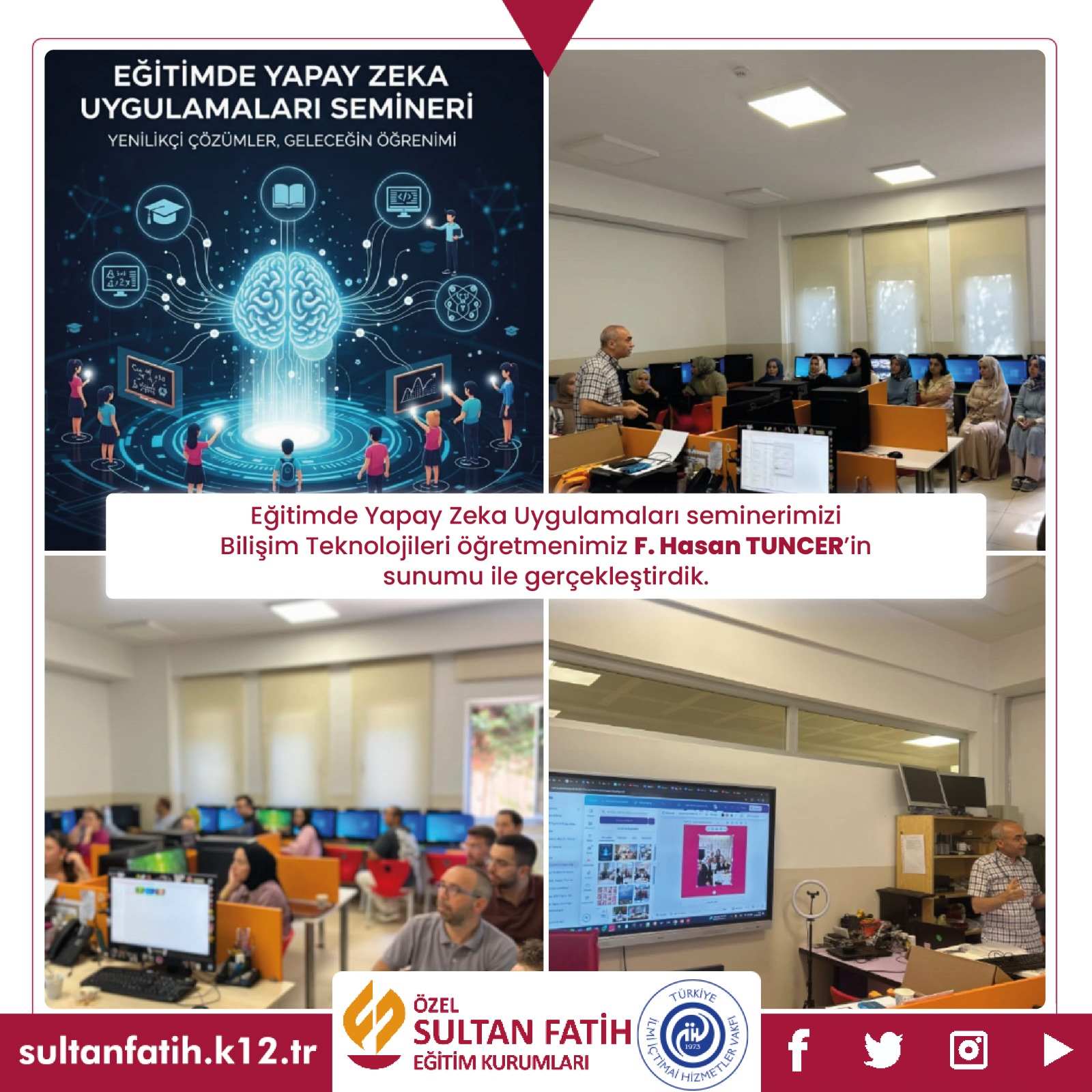 Eğitimde Yapay Zeka Uygulamaları Semineri